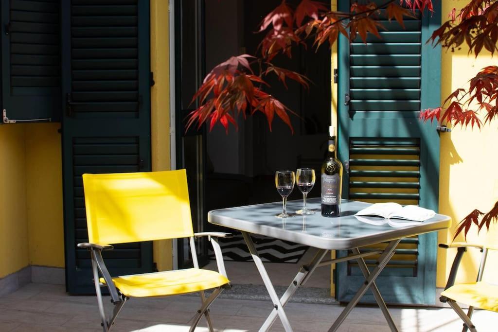 Ca' Gialla 2 - Sul Lago Di Lugano, Terrazza E Parcheggio - Cadegliano Viconago Esterno foto