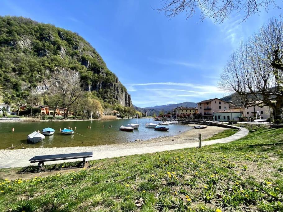 Ca' Gialla 2 - Sul Lago Di Lugano, Terrazza E Parcheggio - Cadegliano Viconago Esterno foto
